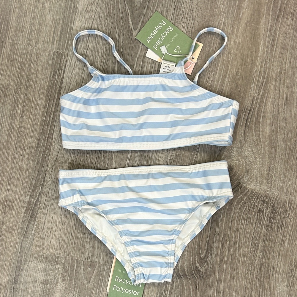 NWT Andie Swim Youth Toddler Bikini Set Striped